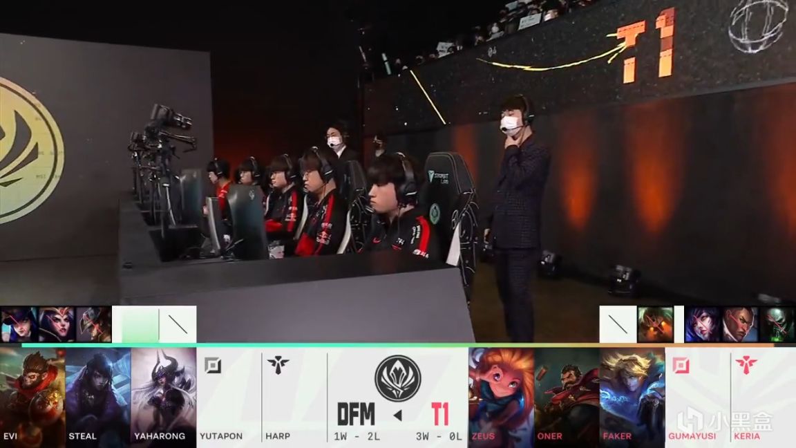 【英雄联盟】MSI小组赛：Faker佐伊打爆中路！T1 1-0 DFM！-第1张