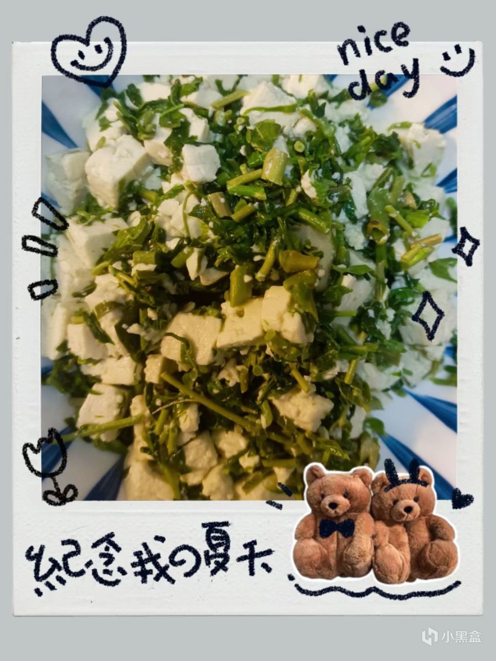 【小饭盒】纪念我的夏天美食篇03——香椿拌豆腐-第7张