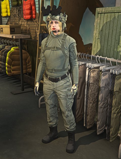 【俠盜獵車手5】作戰服搭配組合Basic Combat Uniform-第0張