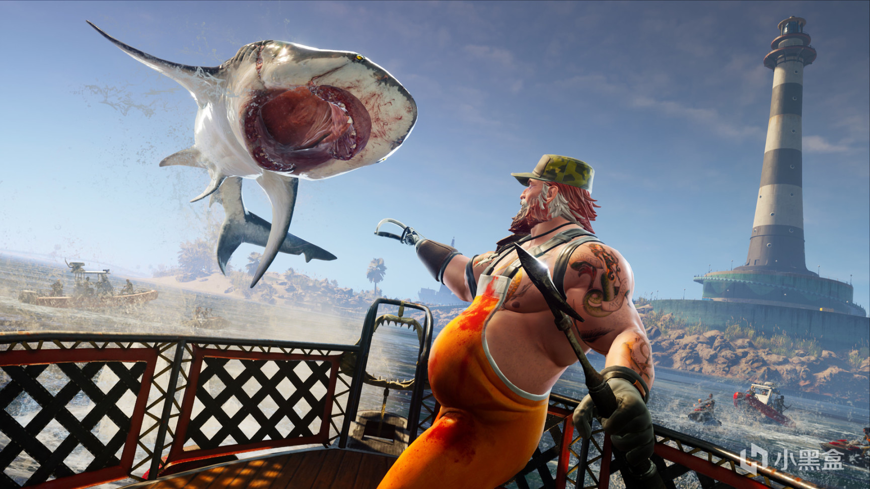 【PC游戏】Epic商店限时免费领取开放世界动作角色扮演游戏《食人鲨》-第3张
