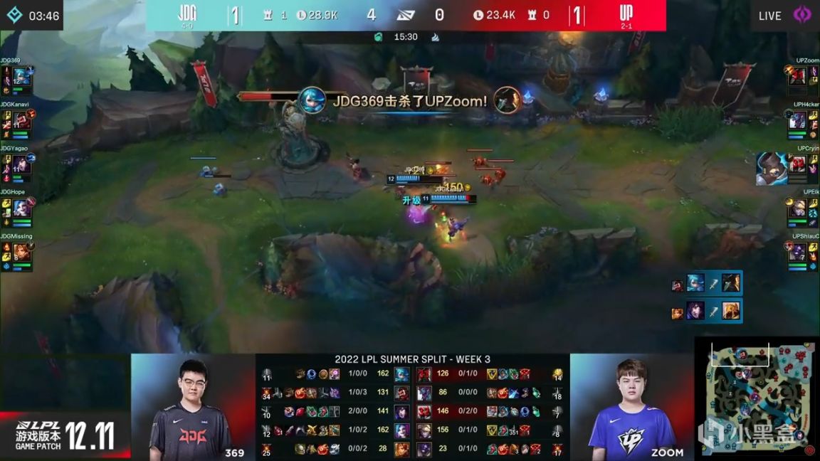 【英雄联盟】LPL夏季赛：Hope金克斯无压力输出！JDG 2-1 UP！-第6张