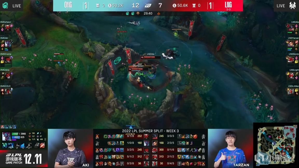 【英雄聯盟】LPL夏季賽：Able卡莎化身刺客！OMG 2-1 LNG！-第8張