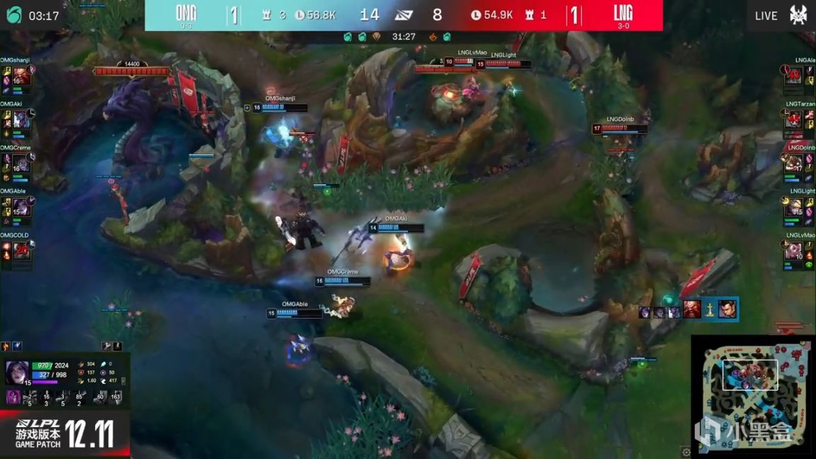 【英雄聯盟】LPL夏季賽：Able卡莎化身刺客！OMG 2-1 LNG！-第9張