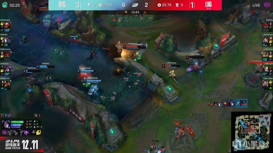 【英雄聯盟】LPL夏季賽：Able卡莎化身刺客！OMG 2-1 LNG！-第6張