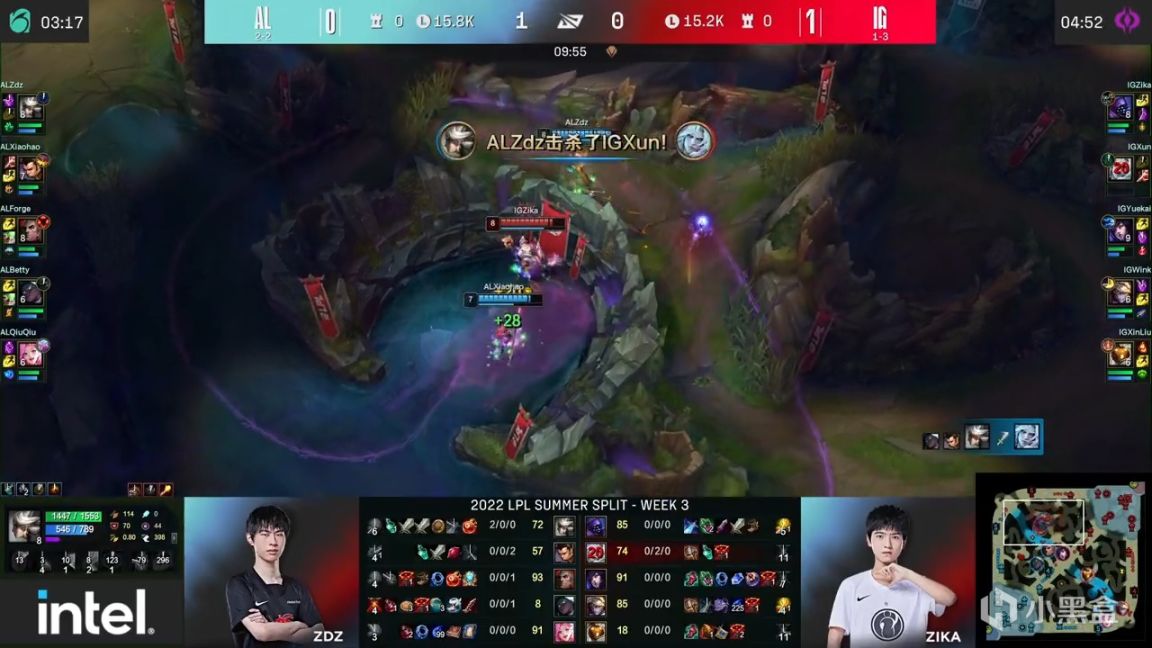 【英雄聯盟】LPL夏季賽：Xiaohao趙信野區壓制XUN！AL 1-1 IG！-第4張