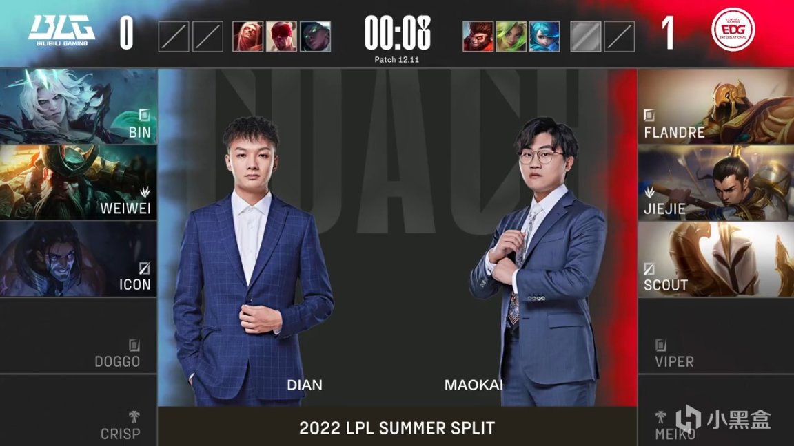 【英雄聯盟】LPL夏季賽：Icon塞拉斯扳回一城！BLG 1-1 EDG！-第1張