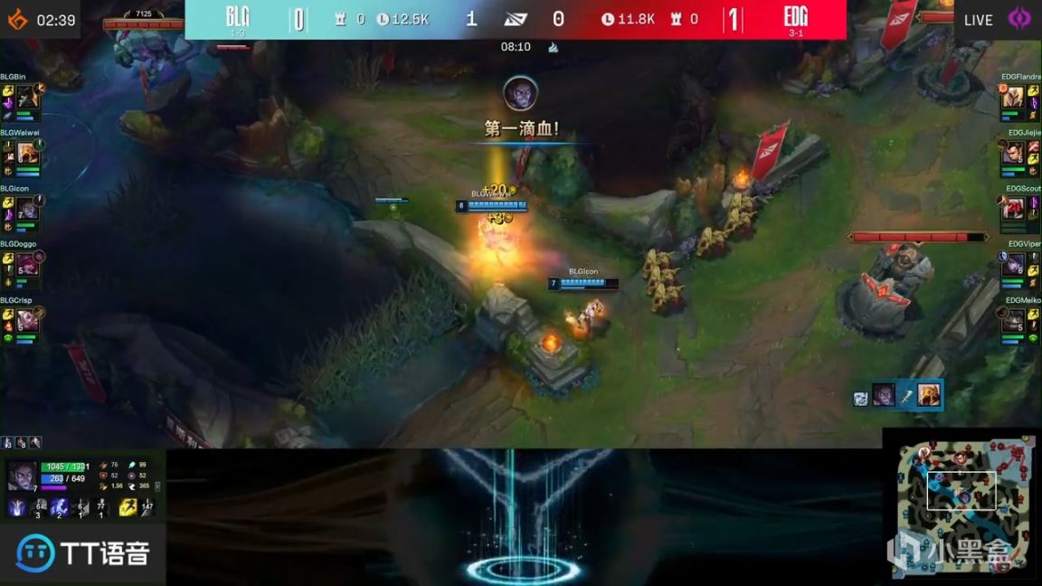 【英雄聯盟】LPL夏季賽：Icon塞拉斯扳回一城！BLG 1-1 EDG！-第3張