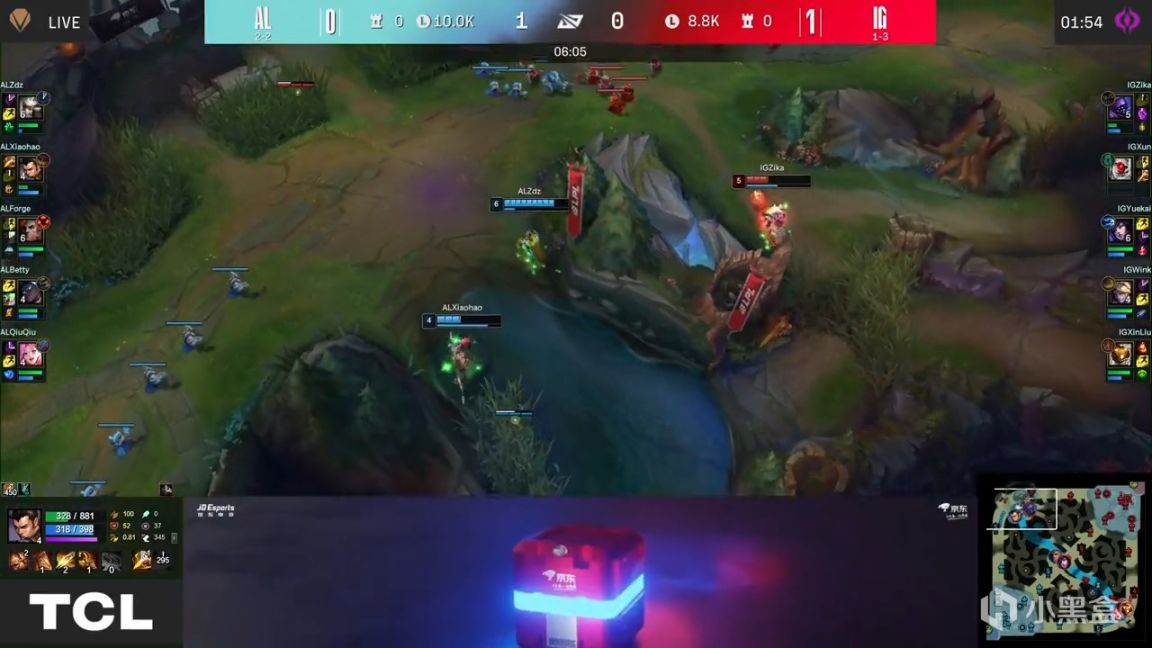 【英雄聯盟】LPL夏季賽：Xiaohao趙信野區壓制XUN！AL 1-1 IG！-第3張