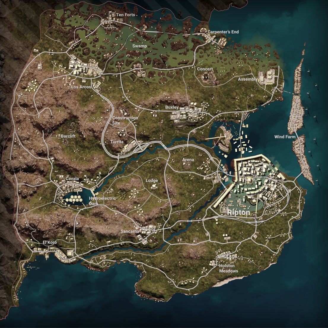 【絕地求生】PUBG全新地圖7.13上線  直面會搶先登陸帝斯頓-第2張