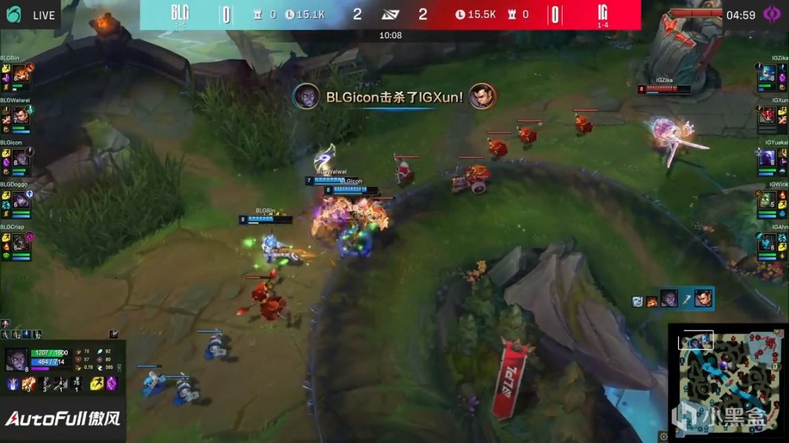 【英雄聯盟】LPL夏季賽：Icon塞拉斯團戰翻盤！BLG 1-0 IG！-第6張