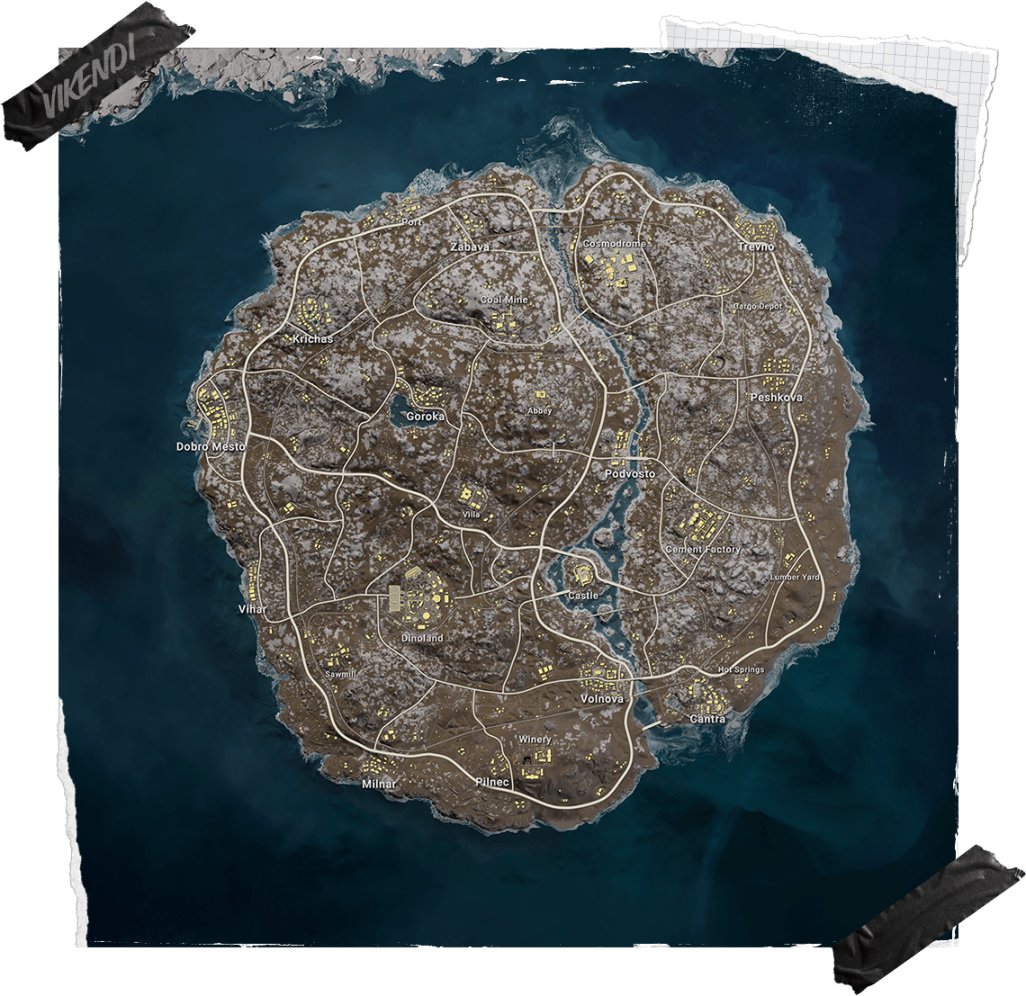 【绝地求生】PUBG地图巡礼：地图九宫格最后一块即将完璧，哪张地图是你最深刻回忆-第3张