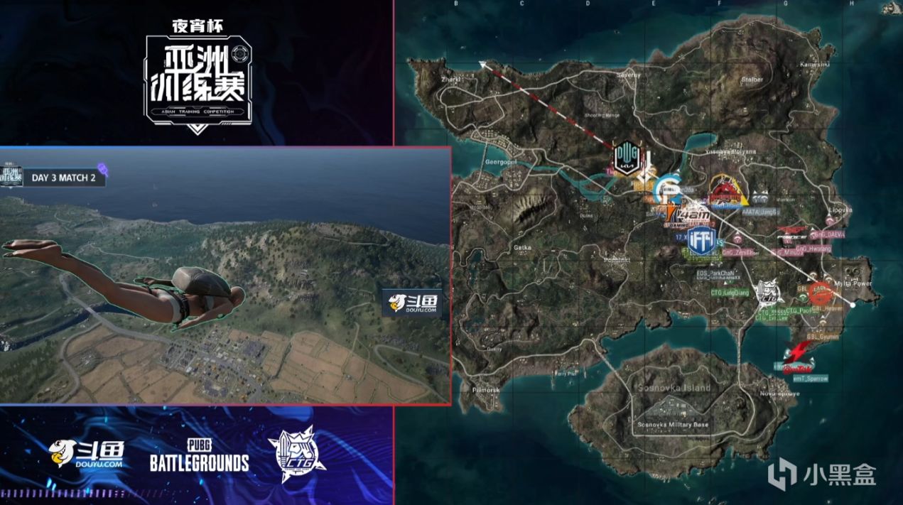 【绝地求生】夜宵杯亚洲训练赛D3第2场：PeRo清独狼失误，TYLOO六杀两连鸡！-第1张