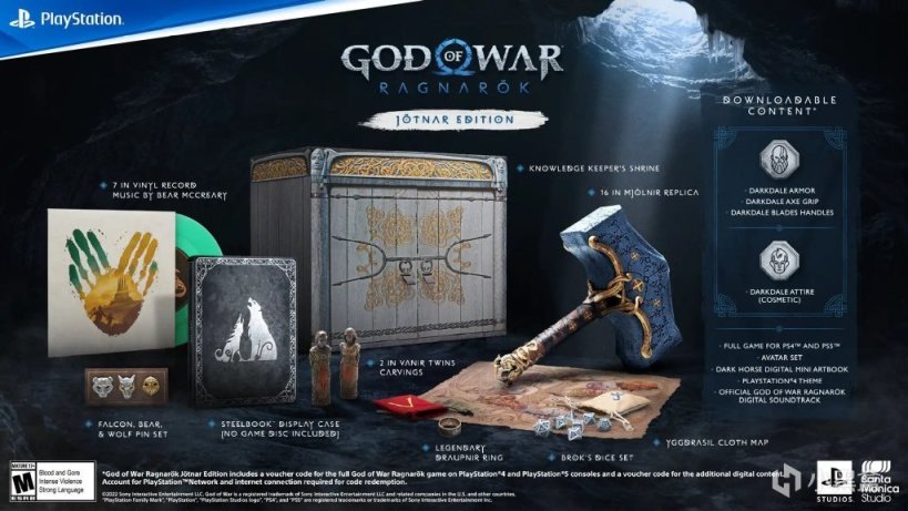 《战神：诸神黄昏》预购现已开启将于2022年11月9日正式发售-第7张