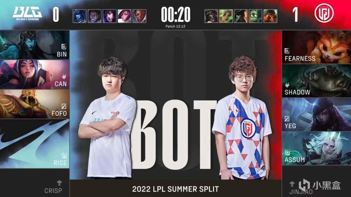 【英雄聯盟】LPL夏季賽：Bin刀妹單核打穿上路！BLG 1-1 LGD！-第1張