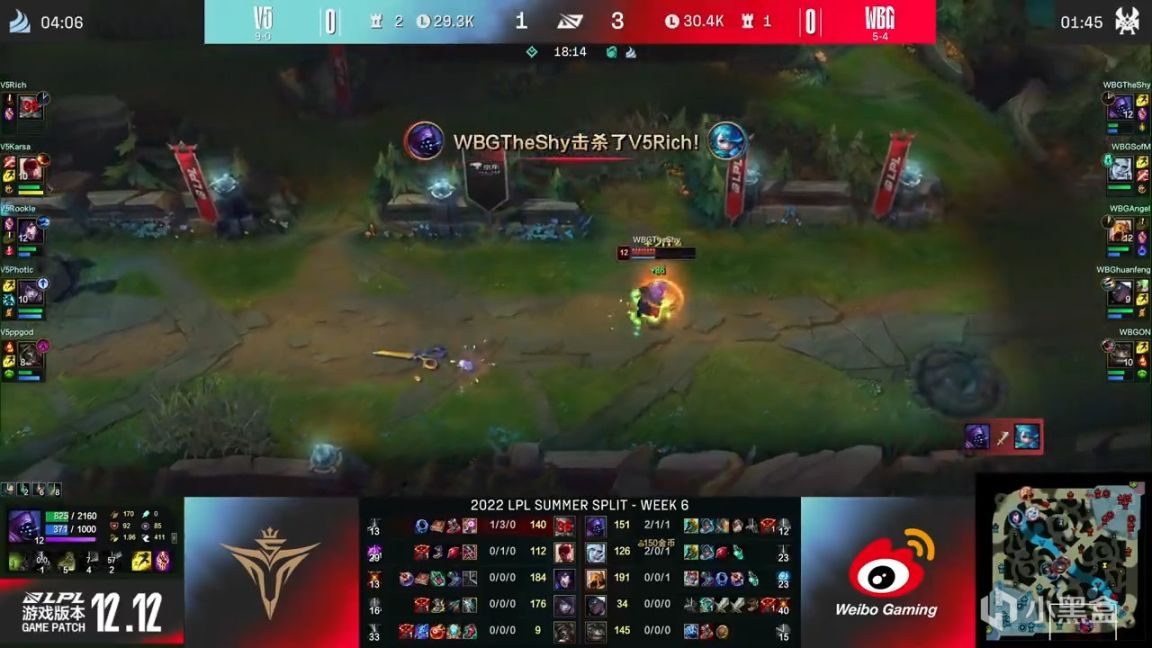 【英雄聯盟】LPL夏季賽：Shy哥武器單殺Rich！WBG 1-0 V5！-第7張