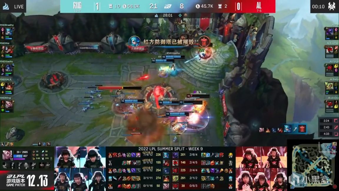 【英雄聯盟】LPL夏季賽：Gala輪子媽四殺！RNG 2-0 AL！-第10張