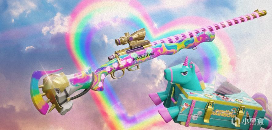 【絕地求生】第八把升級武器彩虹小馬-M24爆料：畫風大變 熒光炫彩-第0張
