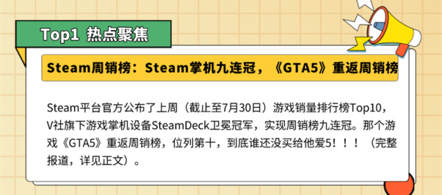 【PC遊戲】盒國午報|《GTA5》重返周銷榜，誰還沒買！動視暴雪收入利潤雙下降-第1張