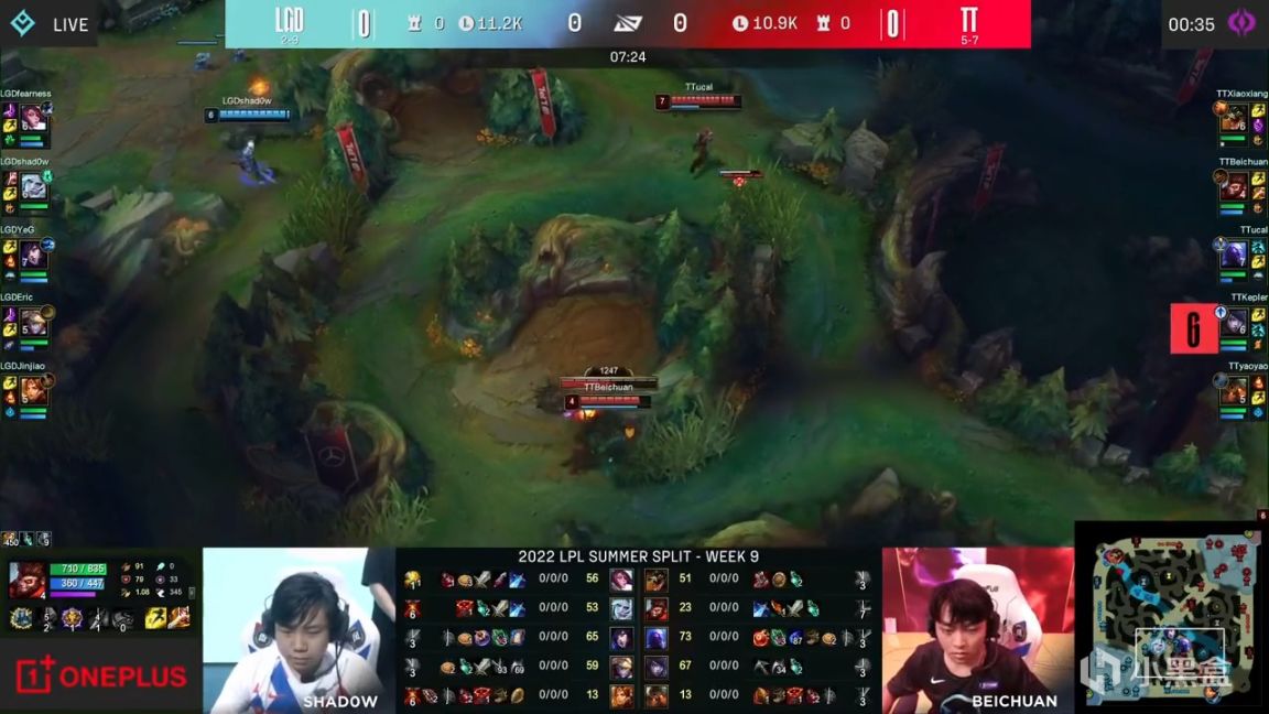 【英雄聯盟】LPL夏季賽：Fearness劍姬三殺！LGD 1-0 TT！-第3張