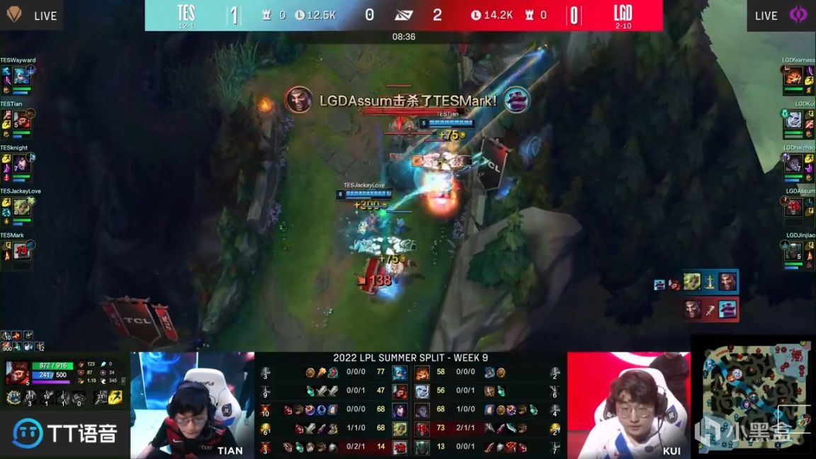 【英雄聯盟】LPL夏季賽：Tian猴子團戰天神下凡！TES 2-0 LGD！-第4張