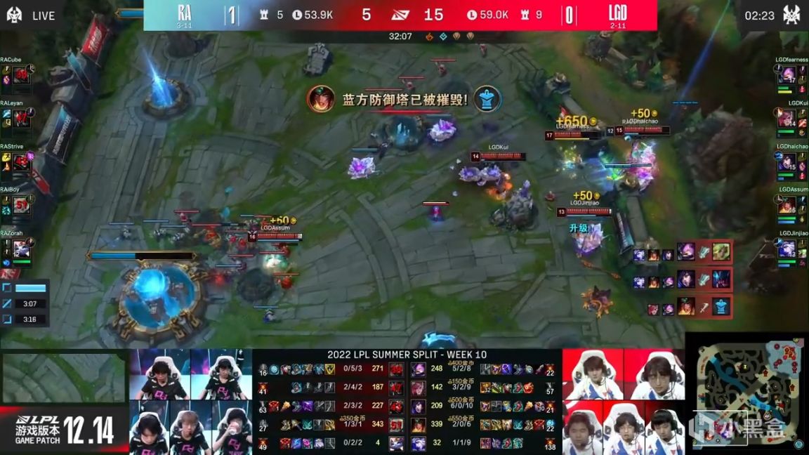 【英雄联盟】LPL夏季赛：haichao狐狸扳回一局！LGD 1-1 RA！-第14张