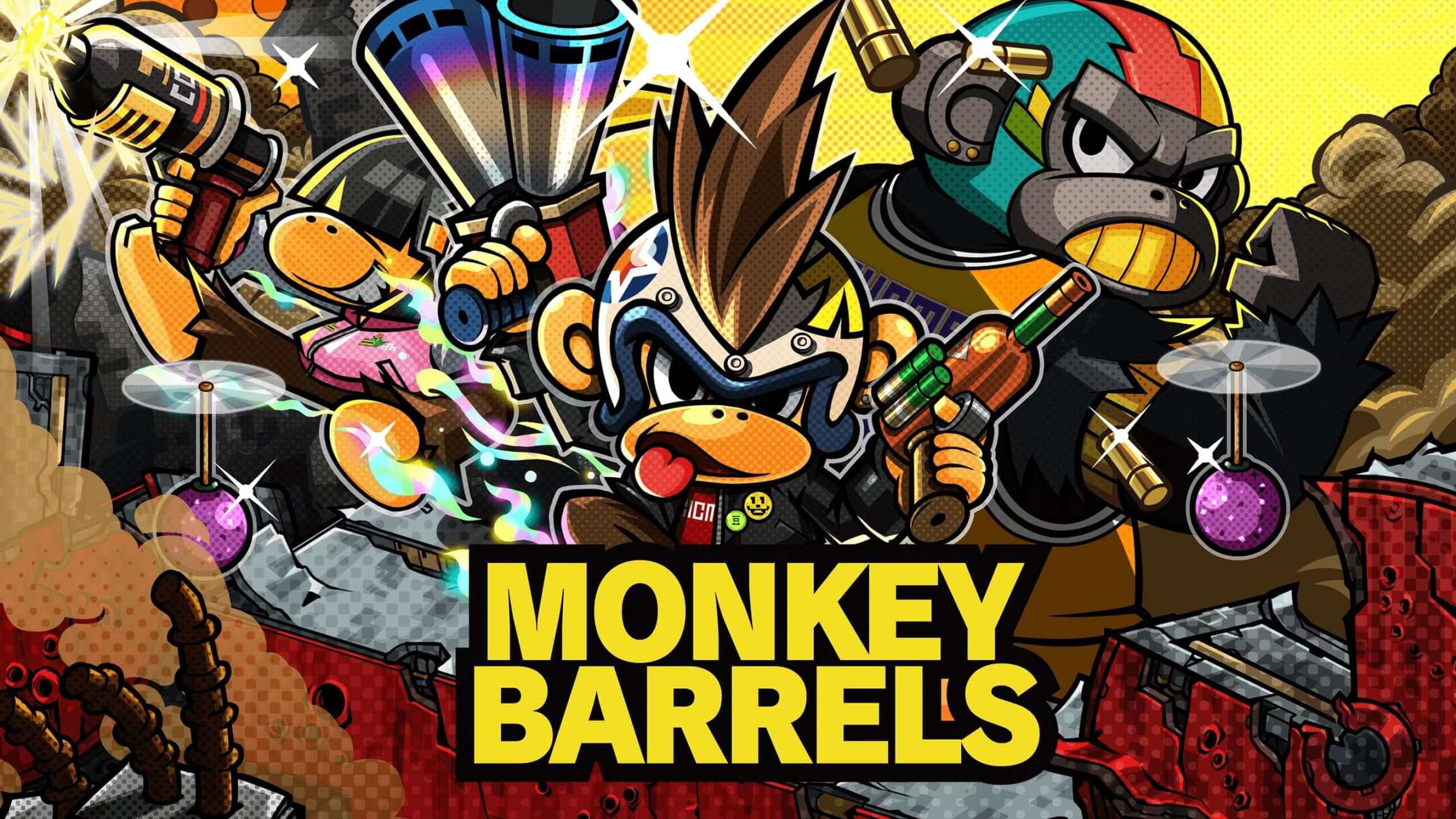 【PC遊戲】Q版射擊遊戲《猴子桶戰》9月26登錄Steam商店-第1張