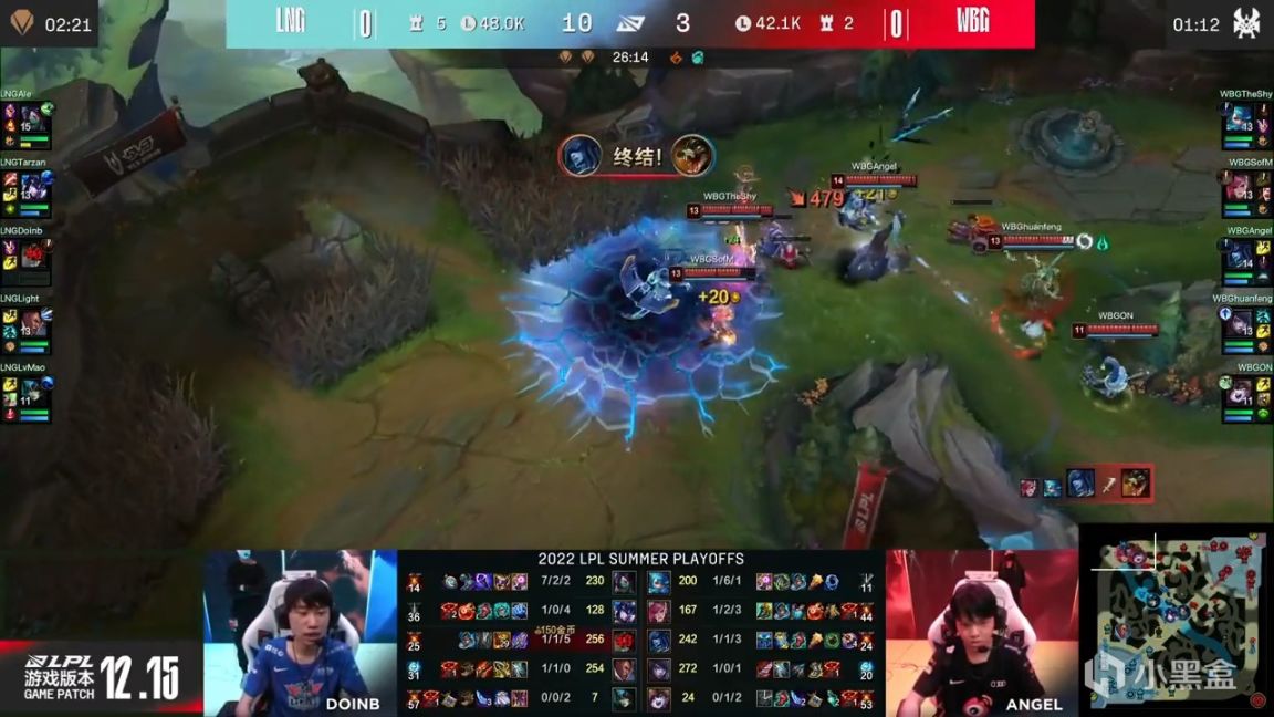 【英雄联盟】LPL季后赛：Shy哥格温1/8被军训！LNG 1-0 WBG！-第13张