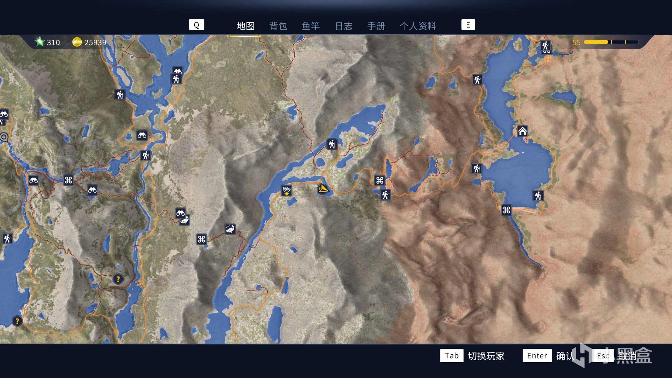 《荒野的召喚：垂釣者》地圖挑戰位置一覽-第20張