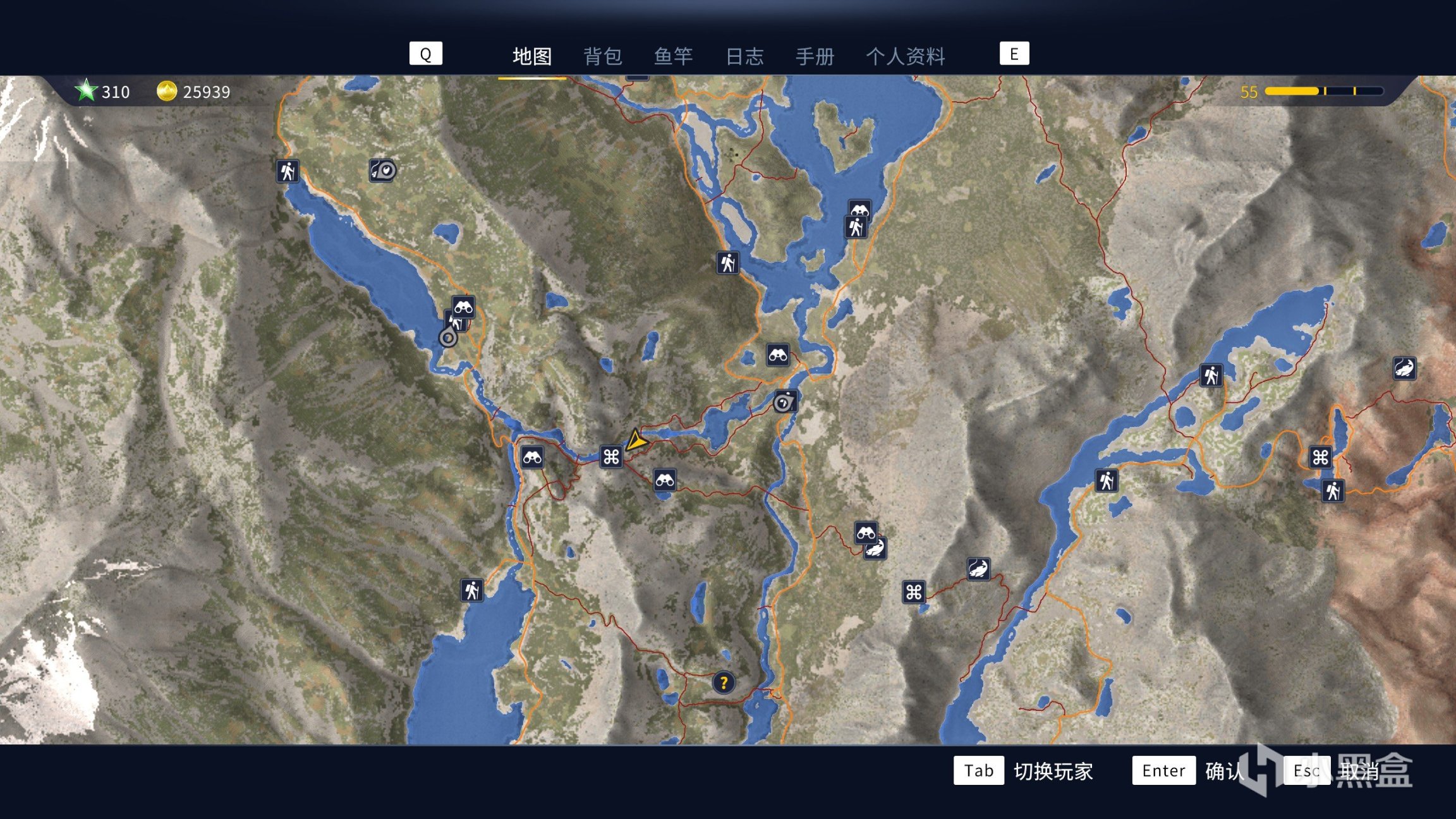 《荒野的召喚：垂釣者》地圖挑戰位置一覽-第12張