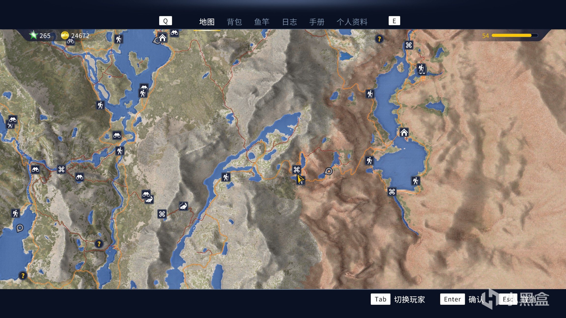 《荒野的召唤：垂钓者》地图挑战位置一览-第16张