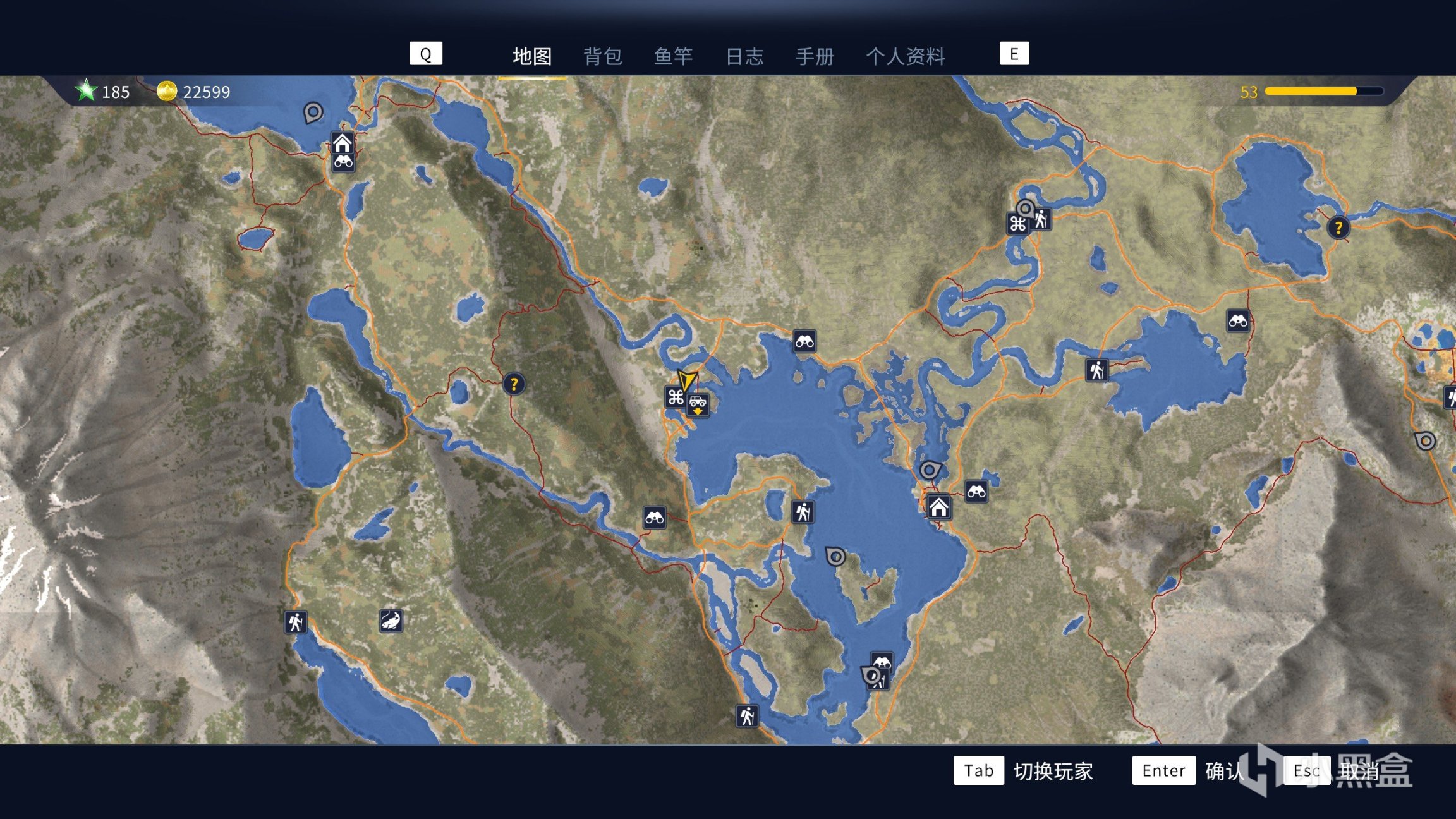 《荒野的召喚：垂釣者》地圖挑戰位置一覽-第4張