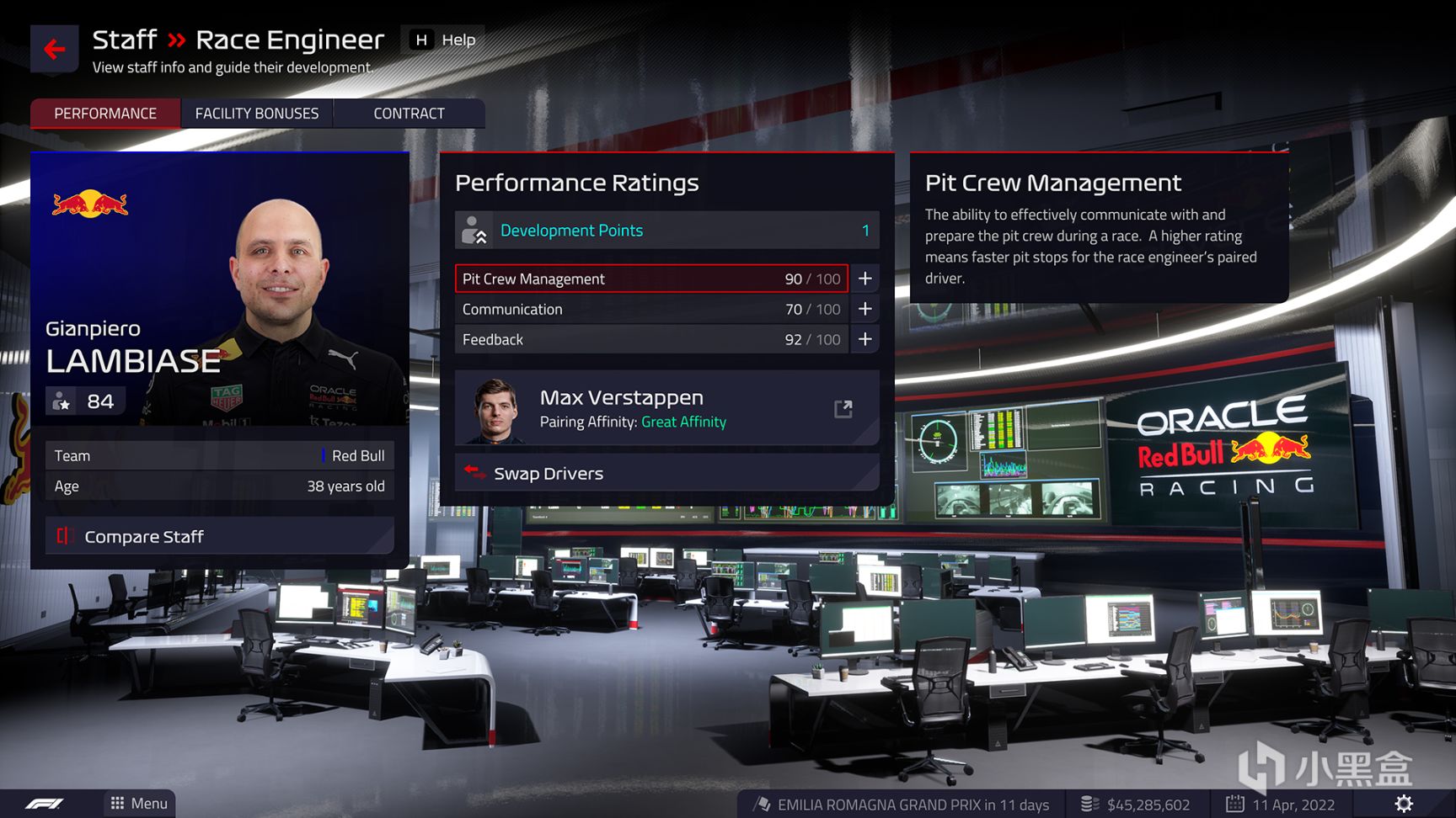 《F1车队经理》IGN8分——选择法拉利，当场拿下比诺托！-第13张