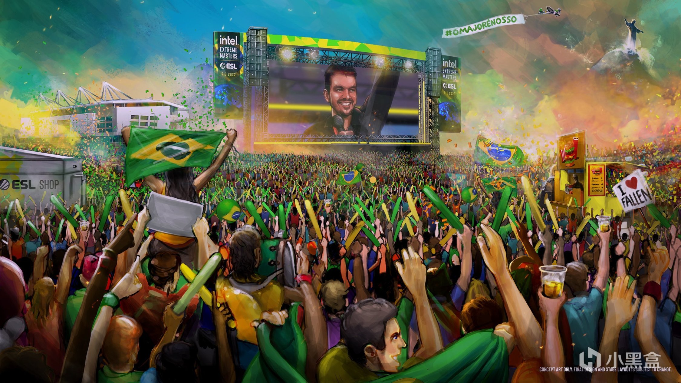 【CS:GO】巴西Major舞台改为360°！允许现场观看挑战者和传奇组比赛-第2张