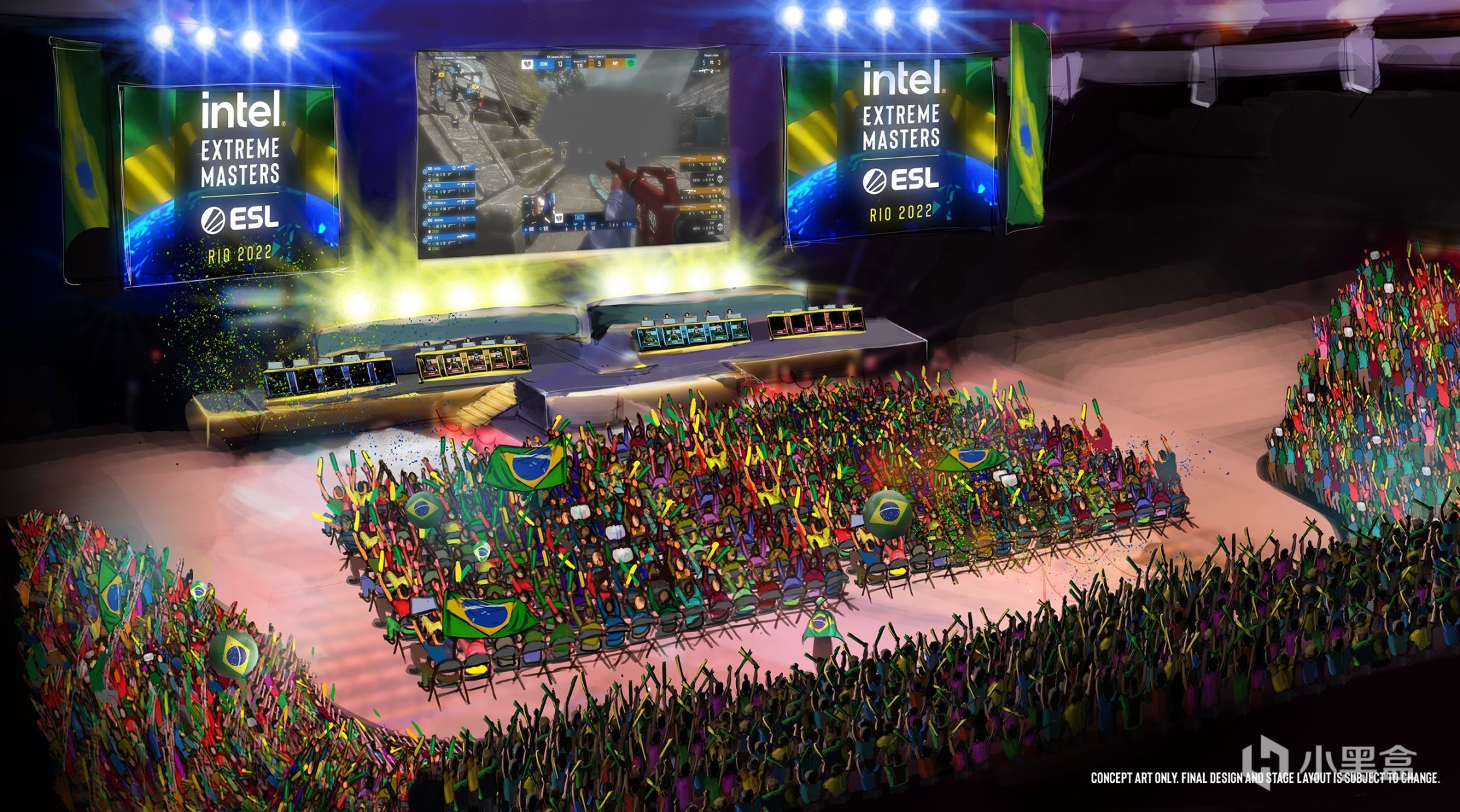 【CS:GO】巴西Major舞臺改為360°！允許現場觀看挑戰者和傳奇組比賽-第1張
