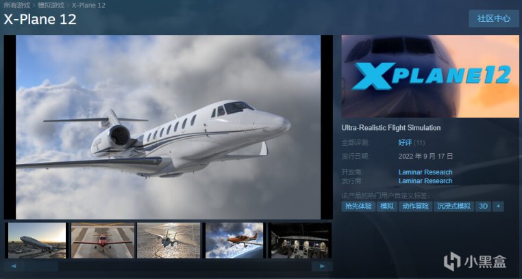【PC游戏】X-Plane12正式登陆Steam商店-第0张