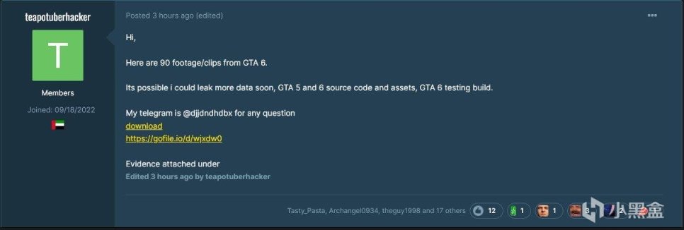 【PC遊戲】GTA6黑客事件解讀——R星自導自演營銷？無稽之談！-第7張