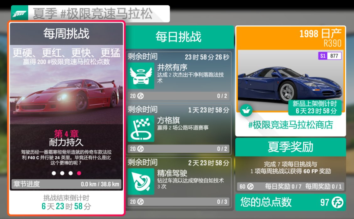 《极限竞速：地平线4》S53赛季夏季赛指南（稀有奖励周）