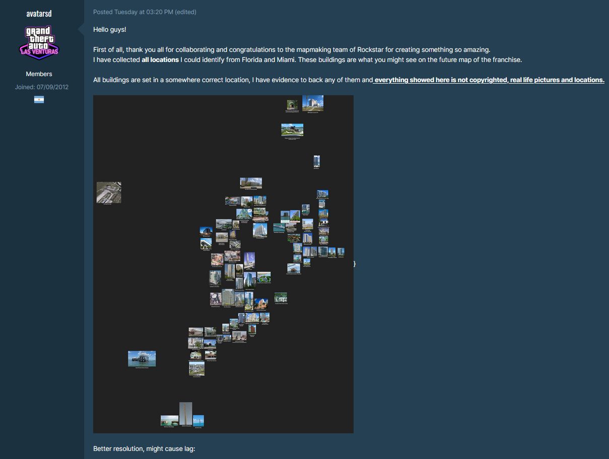【PC遊戲】海外粉絲靠洩露內容自制《GTA6》地圖，大小是前作兩倍-第5張