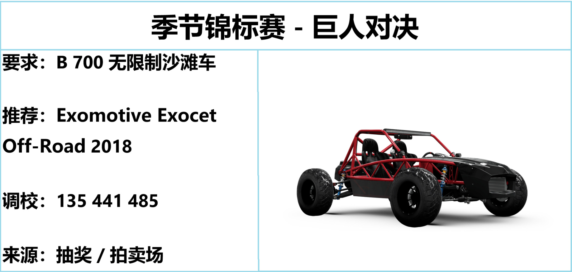 《极限竞速：地平线5》S12 秋季赛指南