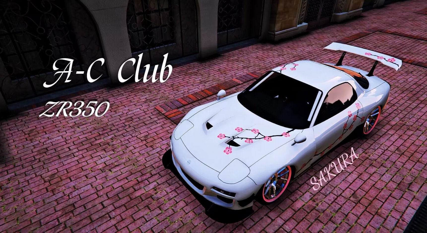 【GTA改装车】ZR350 改装案例分享------樱花-第0张