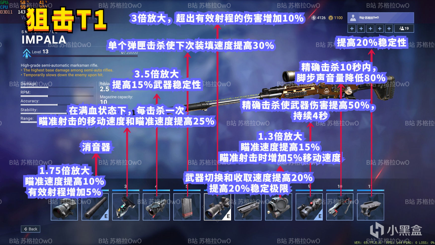 【PC游戏】[破碎线shatterline]一张图看懂全配件 全武器全配件属性翻译整合图-第21张