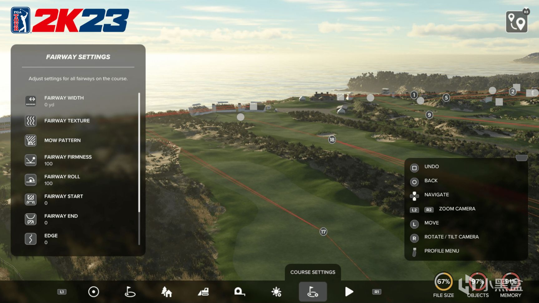 【PC游戏】PGA TOUR 2K23 新场地设计器升级曝光-第4张