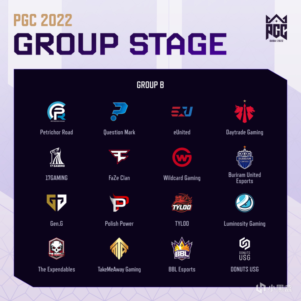 【绝地求生】PGC2022分组出炉：PCL实力领衔，重要点位完美避开ROLL点！-第2张