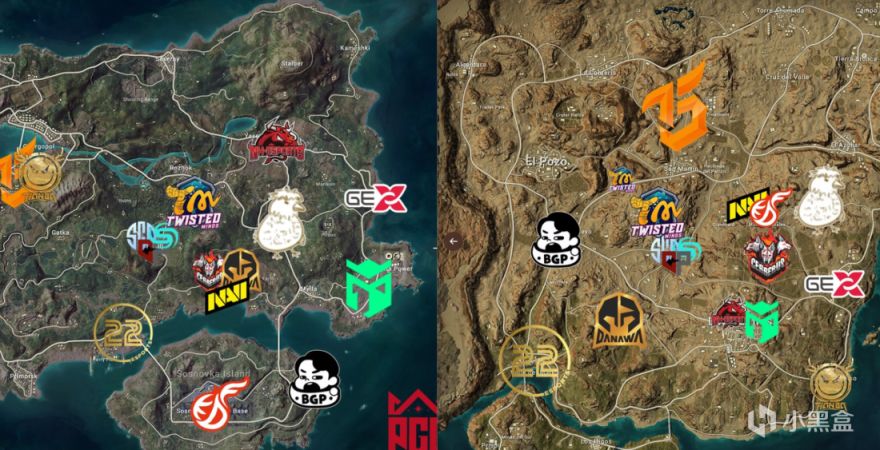 【绝地求生】PGC2022分组出炉：PCL实力领衔，重要点位完美避开ROLL点！-第1张