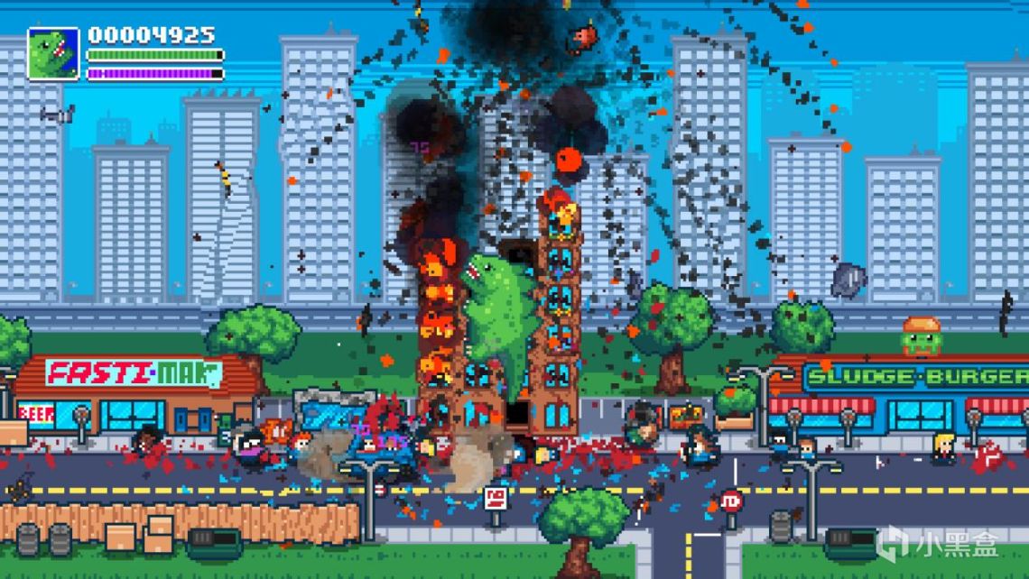 【PC遊戲】橫版街機像素風遊戲《暴走恐龍》10月17日正式發售-第3張