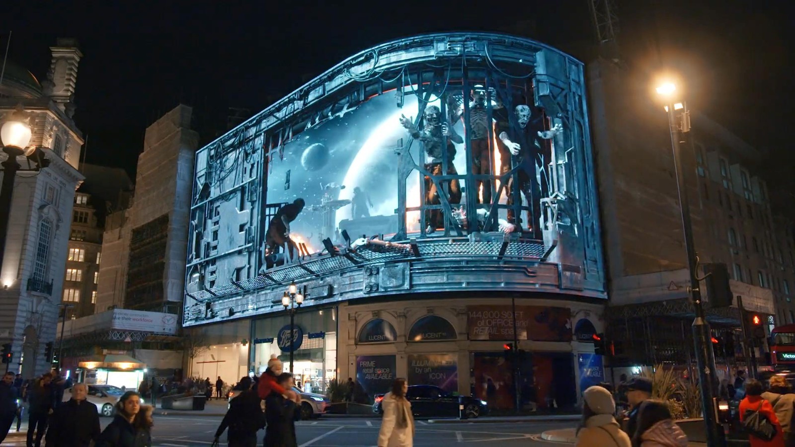 《木卫四协议》3D街头广告 怪物扑面而来路人吓尿-第5张