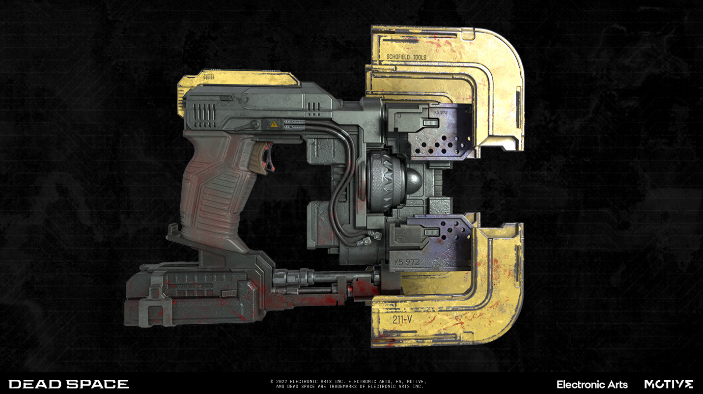 《死亡空间 重制版》初始装甲与等离子切割枪细节展示-第20张