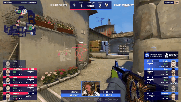 【CS:GO】薯薯獨木難支 OG 2-0 Vitality成功晉級四強-第2張
