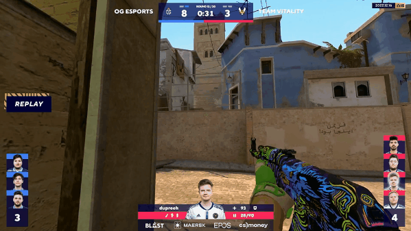 【CS:GO】薯薯獨木難支 OG 2-0 Vitality成功晉級四強-第7張
