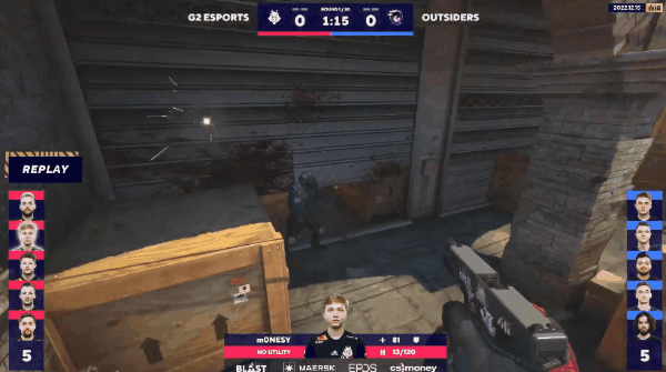 【CS:GO】BLAST全球总决赛：G2 2-0轻取Outsiders-第2张